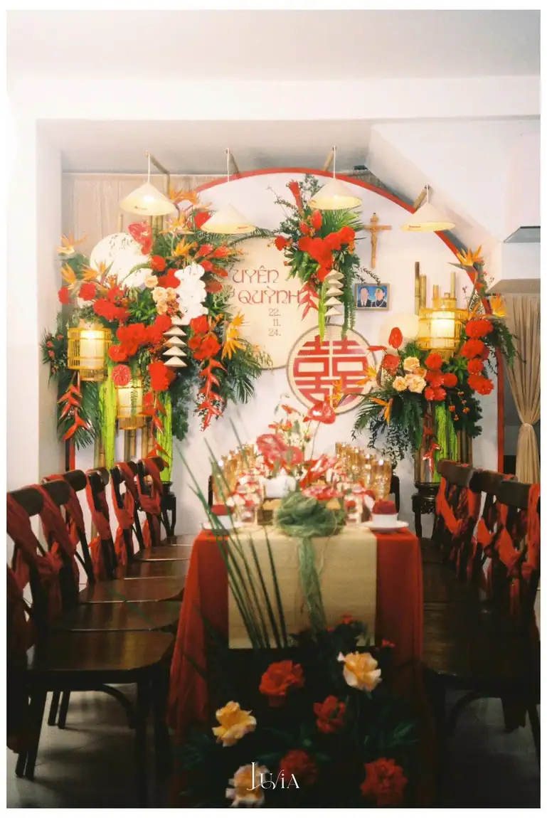 Lễ đính hôn tropical Á Đông — Uyên & Quỳnh | Luvia Concept & Decor TP.HCM