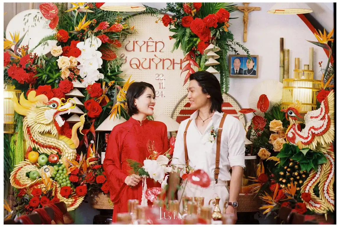 Lễ đính hôn tropical Á Đông — Uyên & Quỳnh | Luvia Concept & Decor TP.HCM
