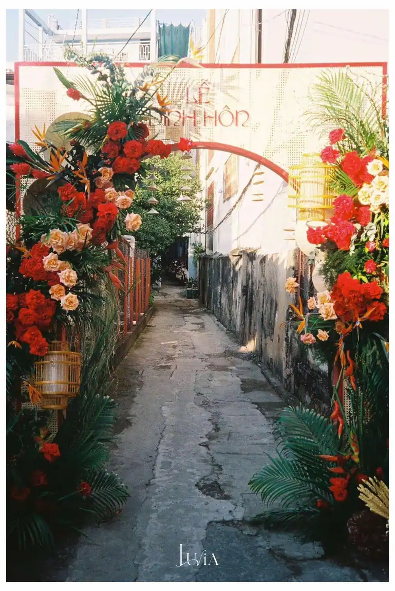 Lễ Đính Hôn Tropical Á Đông — Uyên & Quỳnh, lễ đính hôn | Luvia Concept & Decor TP.HCM