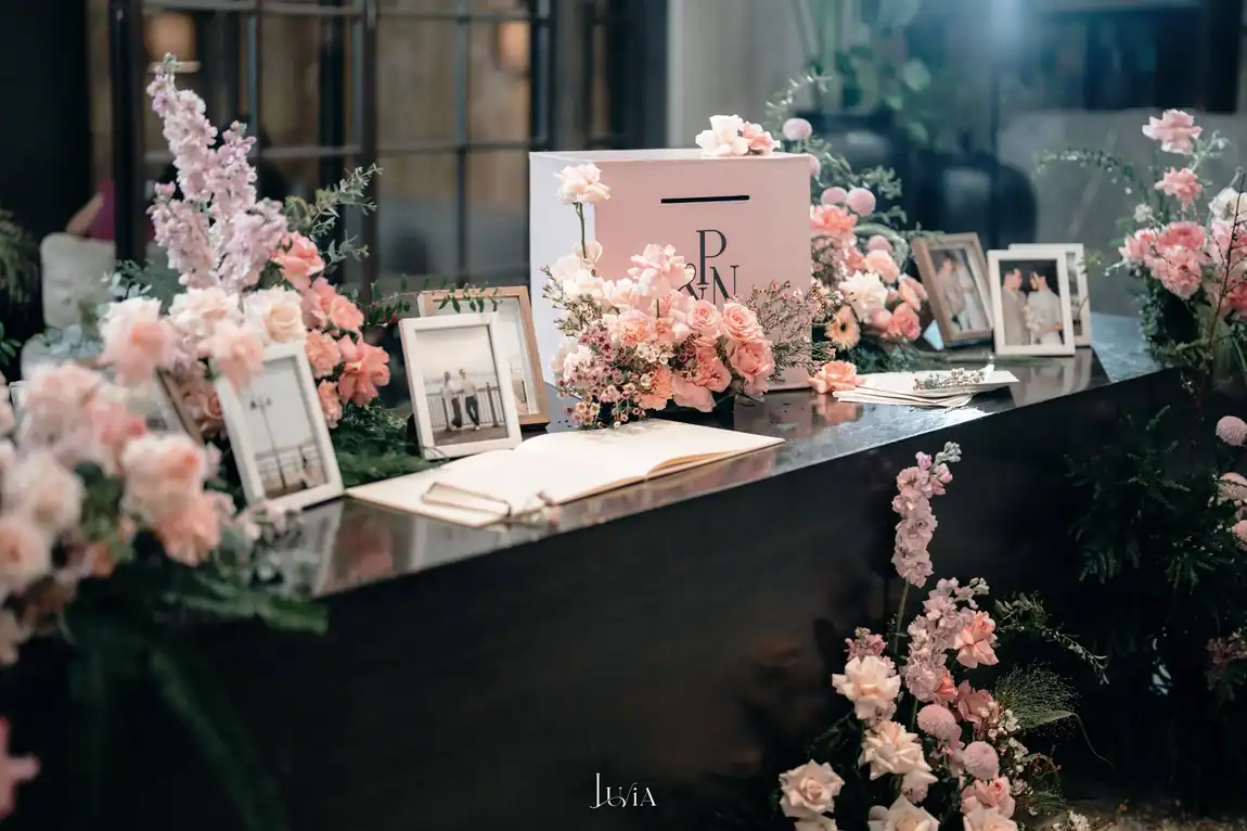 Lễ đính hôn pink floral — P & N | Luvia Concept & Decor TP.HCM