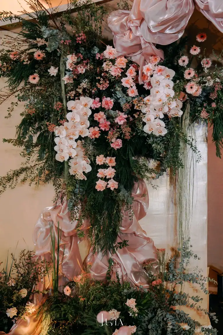 Lễ Đính Hôn Pink Floral — P & N, lễ đính hôn | Luvia Concept & Decor TP.HCM