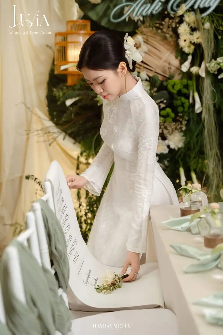 Lễ Vu Quy Sage Green — Bích Ngân & Anh Huy, lễ vu quy | Luvia Concept & Decor TP.HCM
