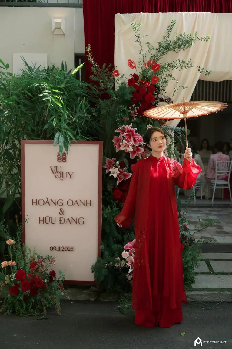 Lễ Vu Quy Đỏ Cổ Điển — Hoàng Oanh & Hữu Đăng, lễ vu quy | Luvia Concept & Decor TP.HCM