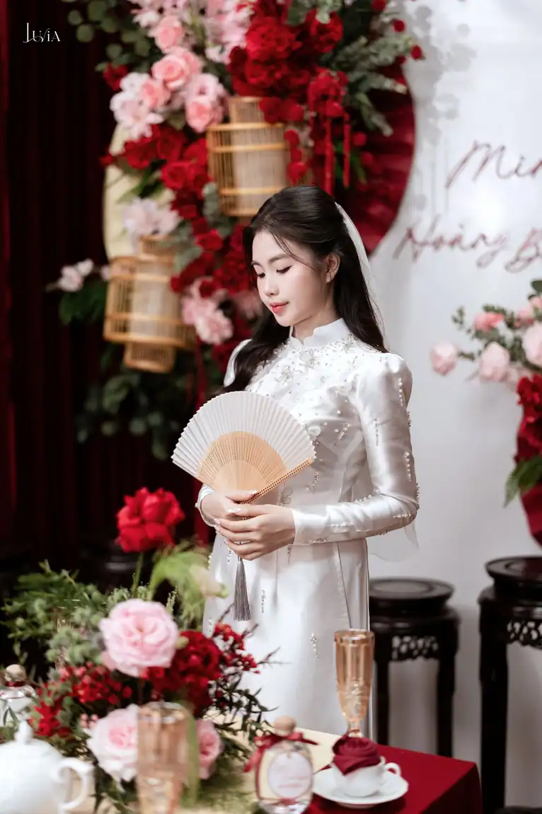 Lễ đính hôn đỏ hồng vintage — Minh Anh & Hoàng Bảo | Luvia Concept & Decor TP.HCM